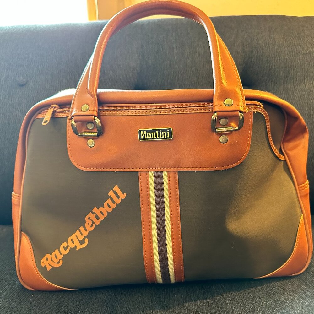 Vintage Montini Travel or Raquetball Bag